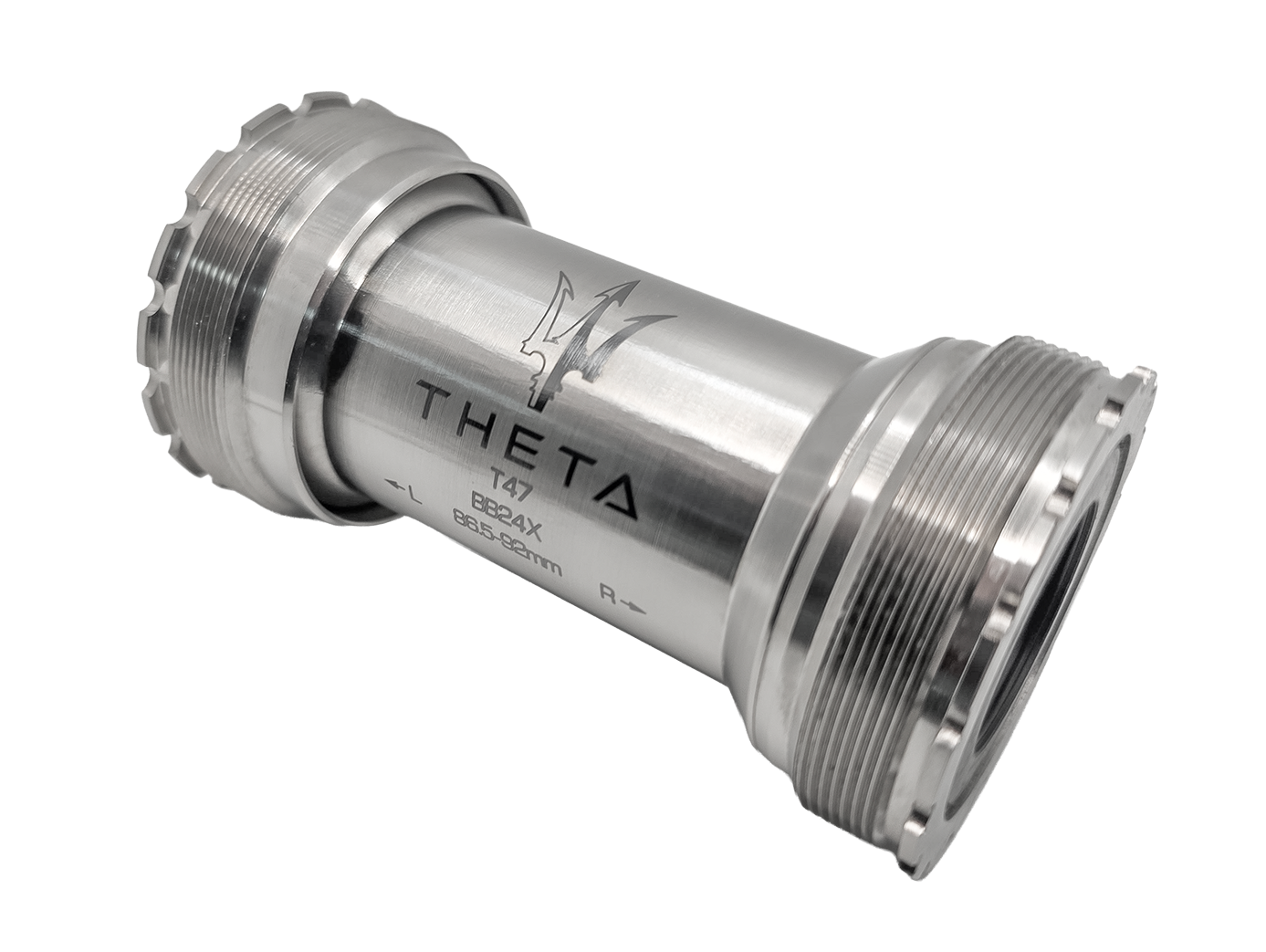 THETA TITAN // T47 Bottom Bracket, CNC Titanium Alloy