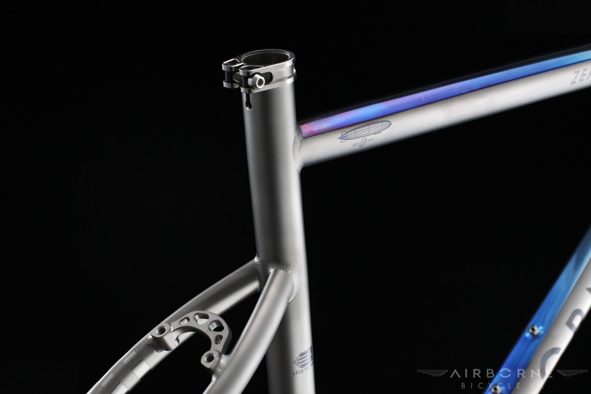 Zeppelin Mk. IV // Titanium Road Frame Set (Rim Brake)